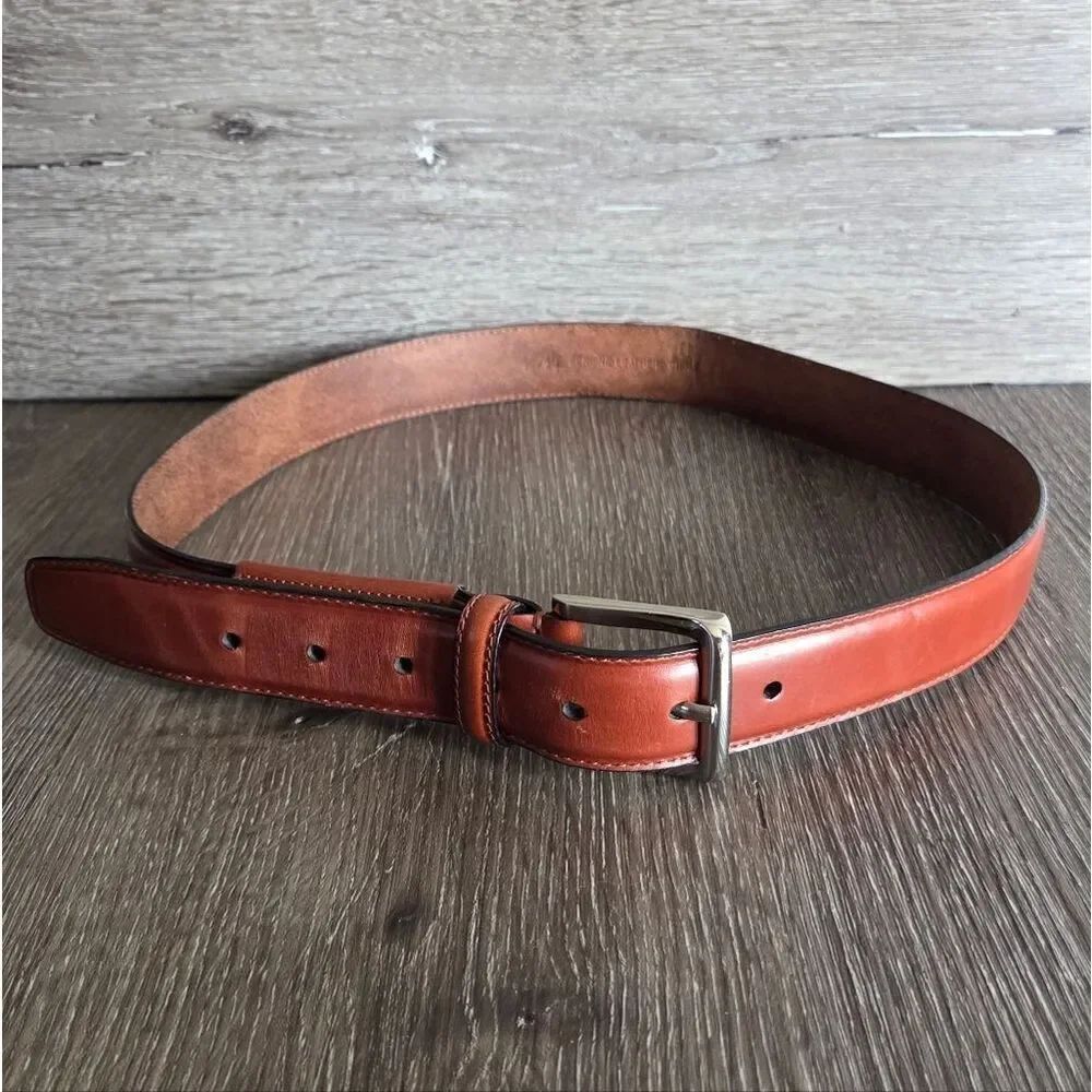 Cabela's Brown Leather Belt Size 36
